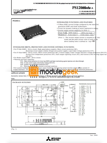 1Pcs Power Supply Module Mitsubishi Ps12018-A New 100% Best Price And Quality Assurance Module