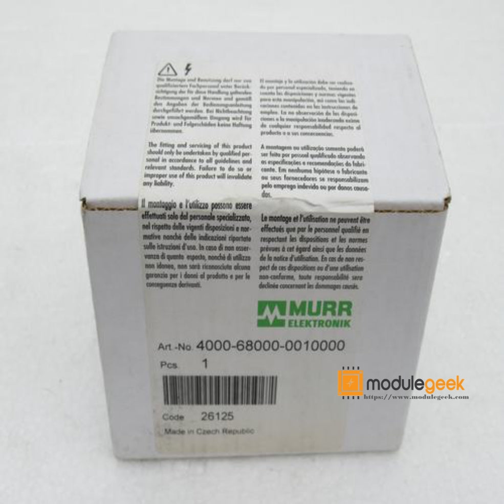 1PCS MURR 4000-68000-0010000 POWER SUPPLY MODULE NEW 100% Best price and quality assurance